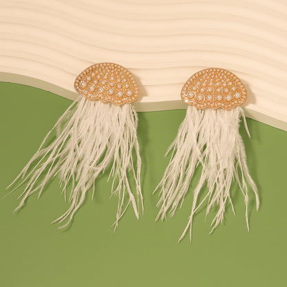 Delicate Artisan Pearl Earring