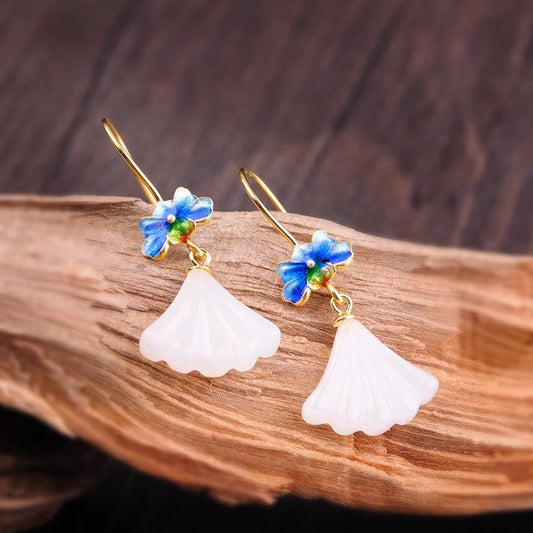 Delicate Artisan Silver Earring