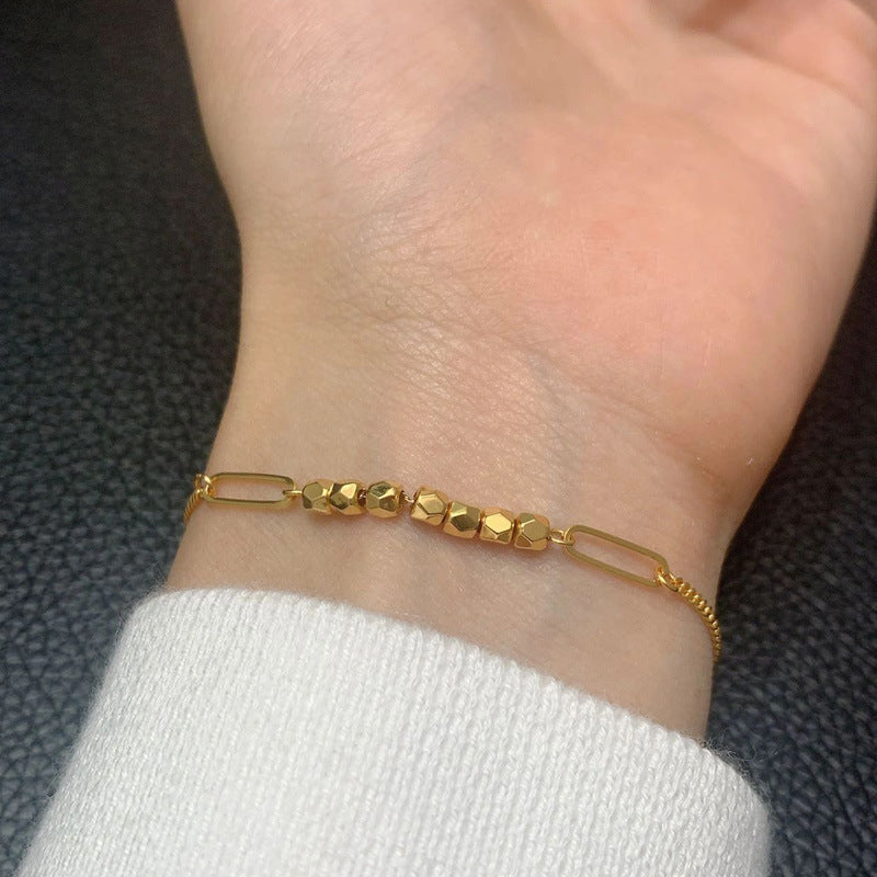 Beautiful Gold Bracelet with Unique Style