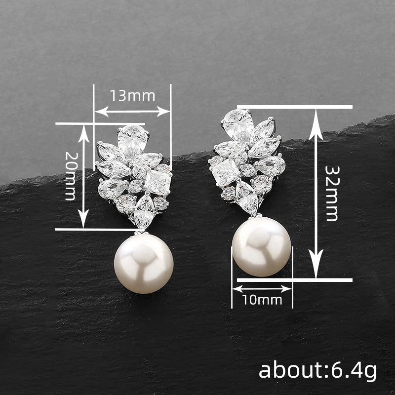 Delicate Artisan Pearl Earring