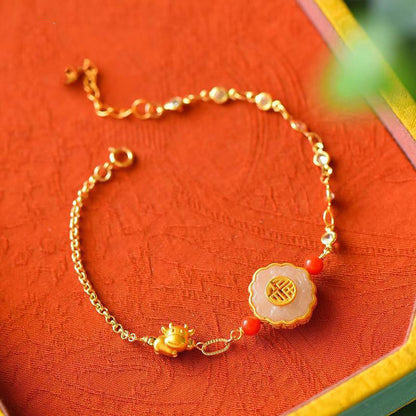 Vintage Handmade Gold Bracelet