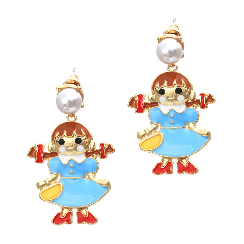 Beautiful Pearl Earring with Unique Style
