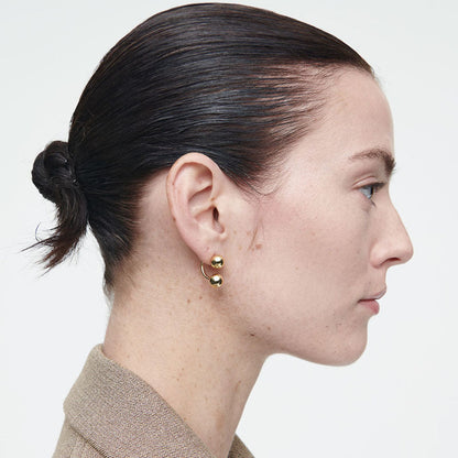Beautiful Gold Earring with Unique Style