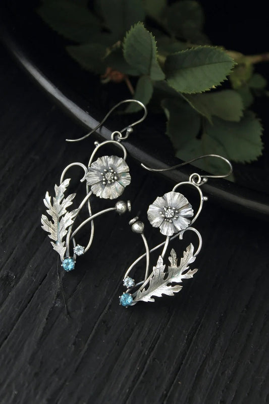 Classic Silver Earring with Timeless Appeal