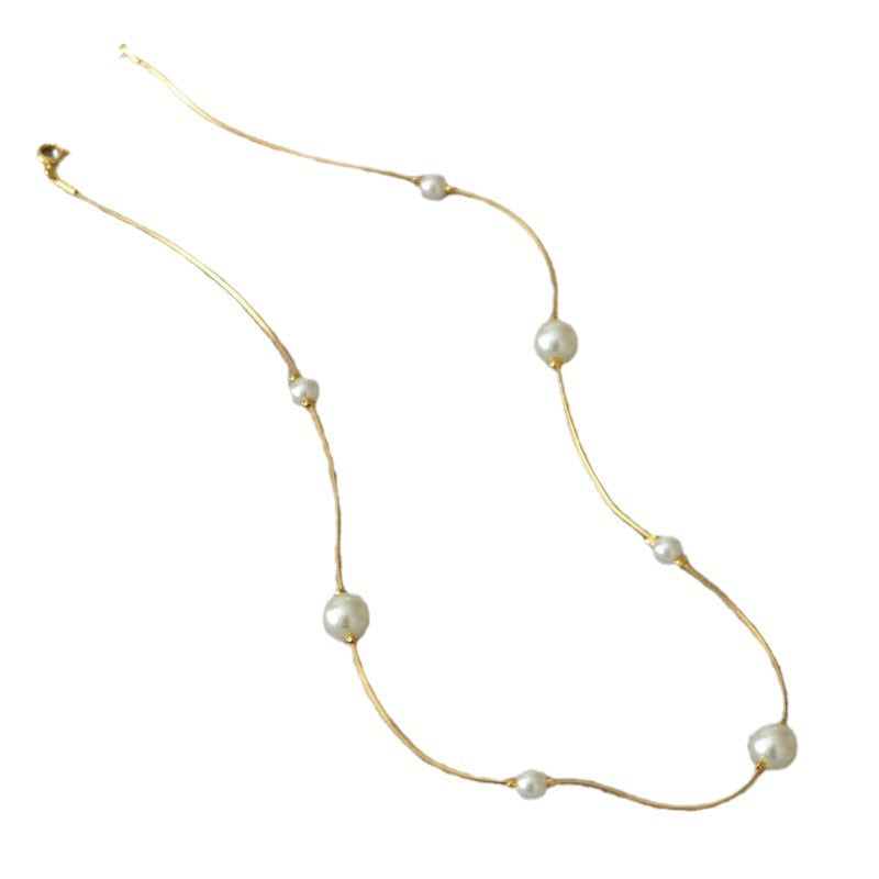 Beautiful Pearl Necklace with Unique Style