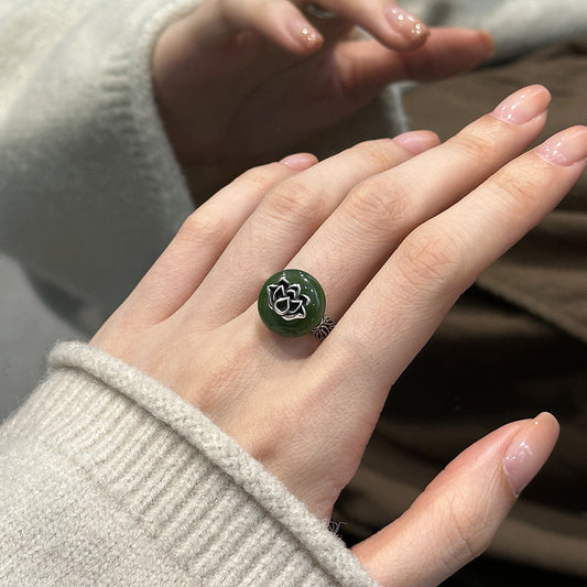 Beautiful Silver Ring with Unique Style