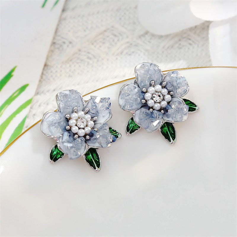 Delicate Artisan Pearl Earring