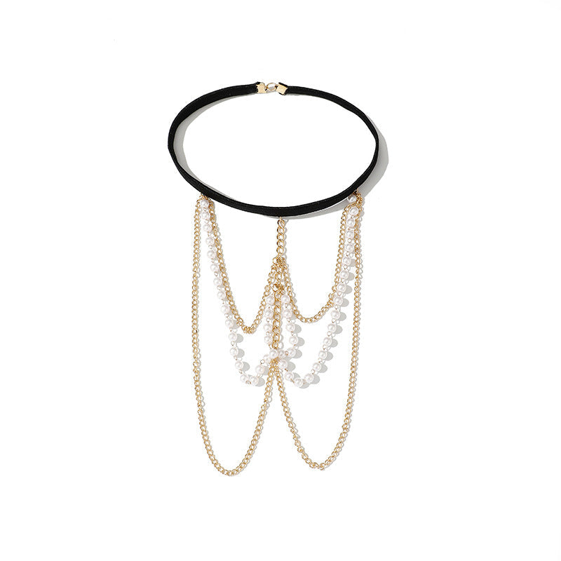 Vintage Handmade Pearl Chain
