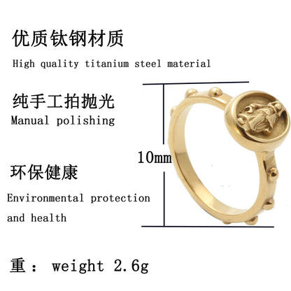 Romantic Gold Ring for Special Moments