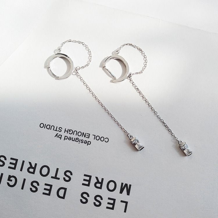 Classic Silver Earring with Timeless Appeal