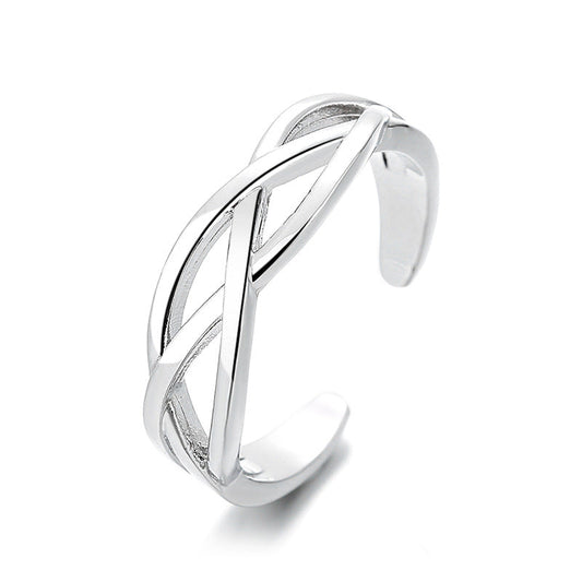Romantic Silver Ring for Special Moments