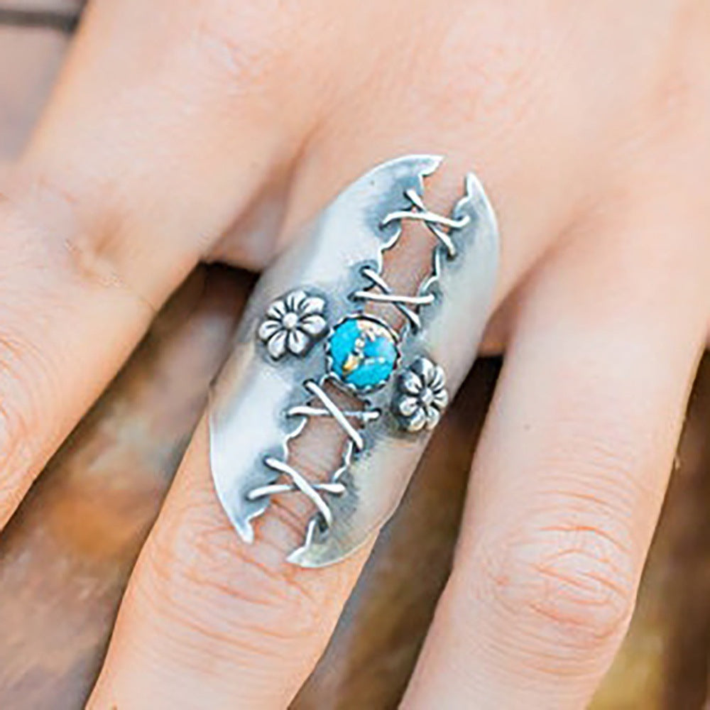 Delicate Artisan Silver Ring
