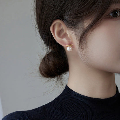 Vintage Handmade Pearl Earring
