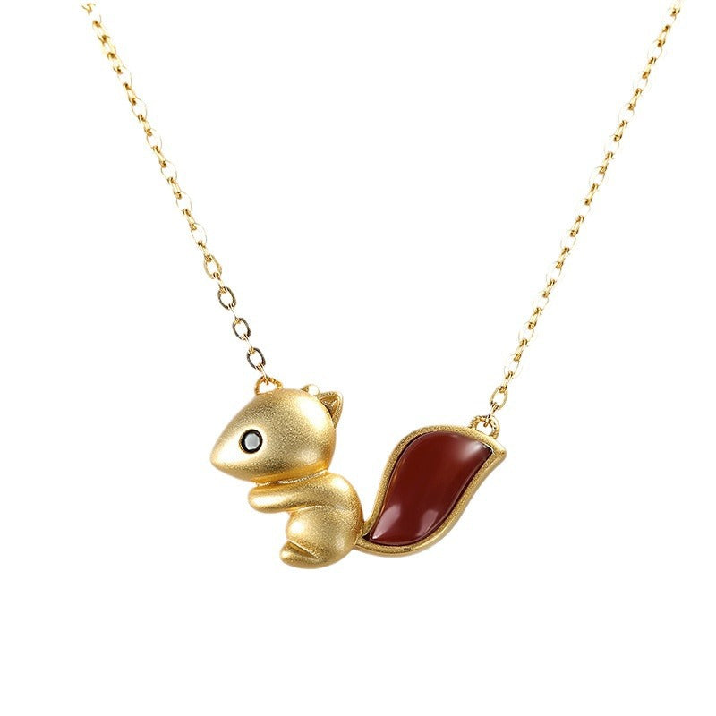 Vintage Handmade Gold Necklace