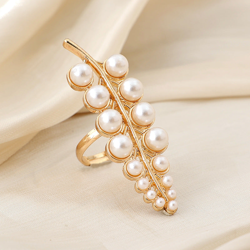 Romantic Pearl Ring for Special Moments