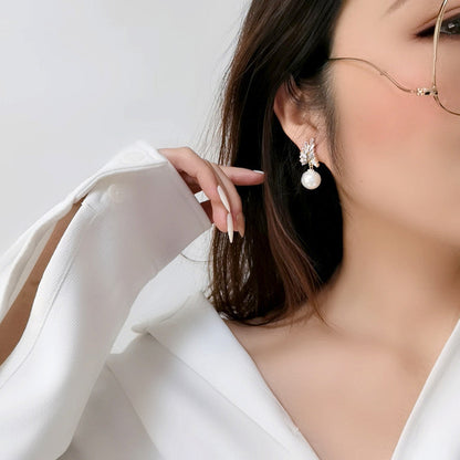 Romantic Pearl Earring for Special Moments