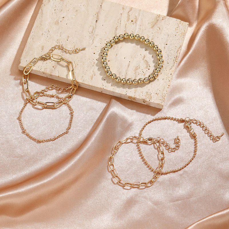 Delicate Artisan Gold Bracelet