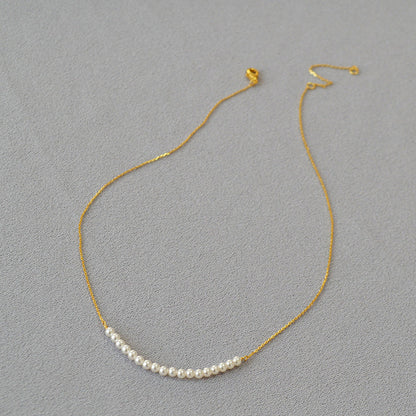Romantic Pearl Necklace for Special Moments