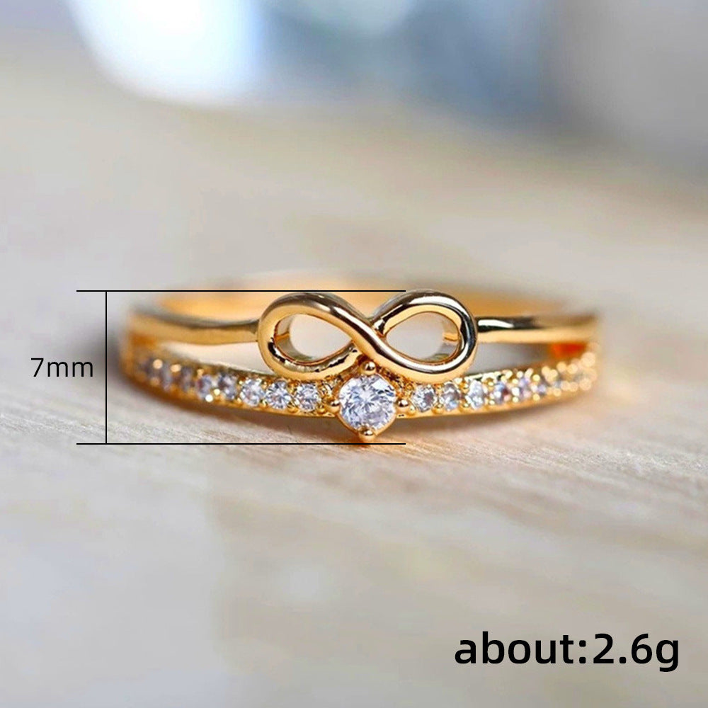 Delicate Artisan Gold Ring