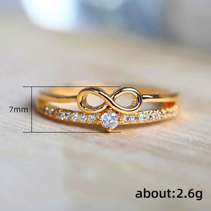 Delicate Artisan Gold Ring