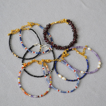Delicate Artisan Pearl Bracelet