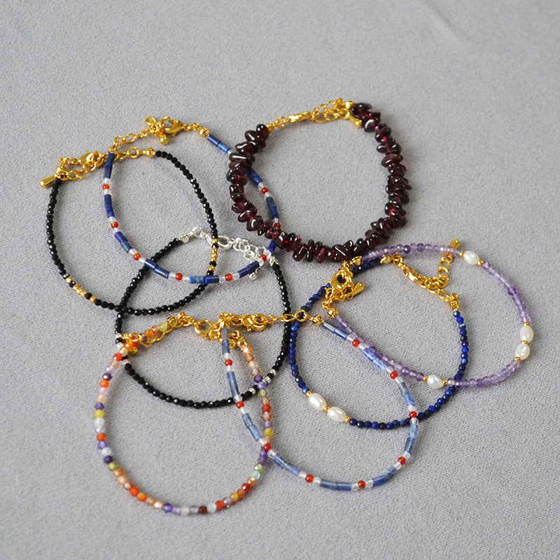 Delicate Artisan Pearl Bracelet