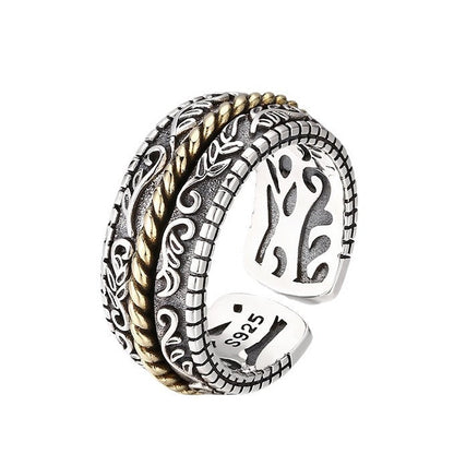 Beautiful Silver Ring with Unique Style