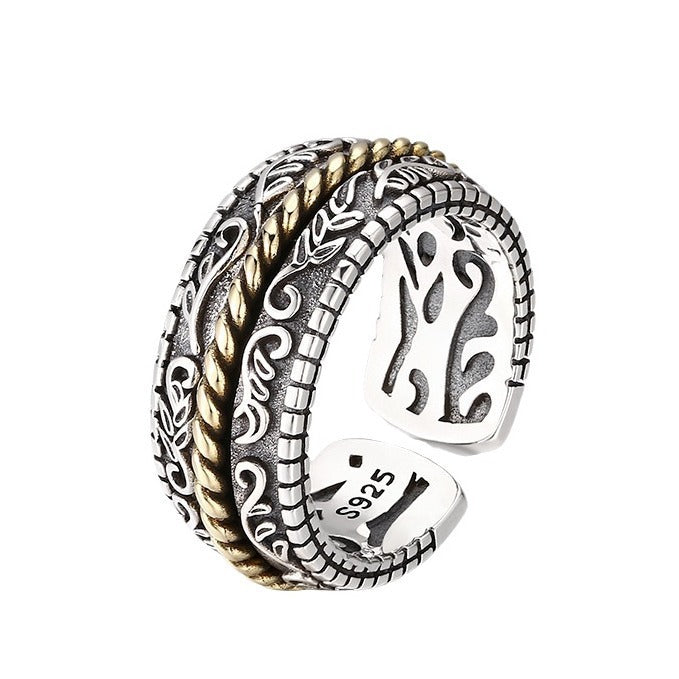 Beautiful Silver Ring with Unique Style