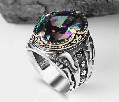 Delicate Artisan Silver Ring