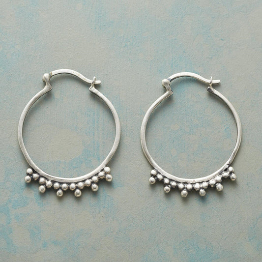 Beautiful Silver Earring with Unique Style