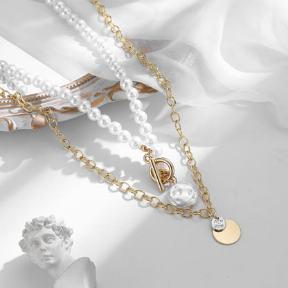 Delicate Artisan Pearl Necklace
