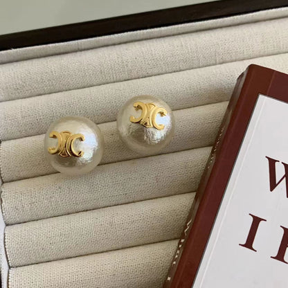 Delicate Artisan Pearl Earring