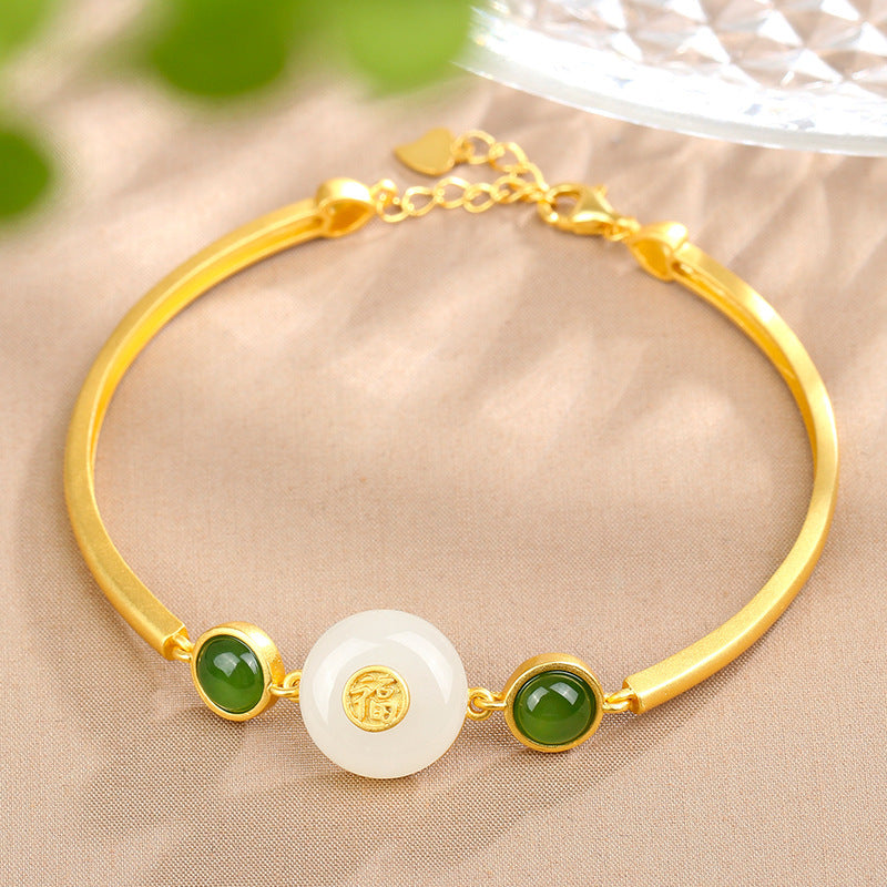 Beautiful Silver Bracelet with Unique Style