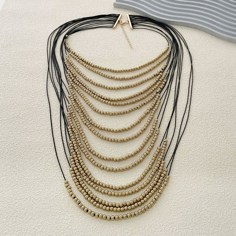 Delicate Artisan Gold Necklace