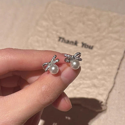 Delicate Artisan Pearl Earring