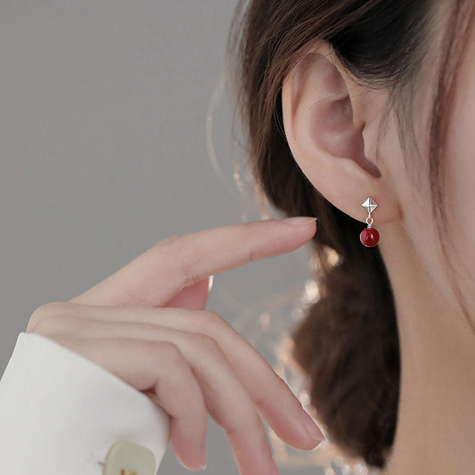 Vintage Handmade Silver Earring