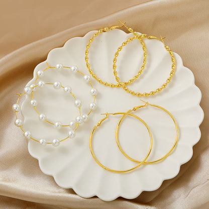 Delicate Artisan Pearl Set