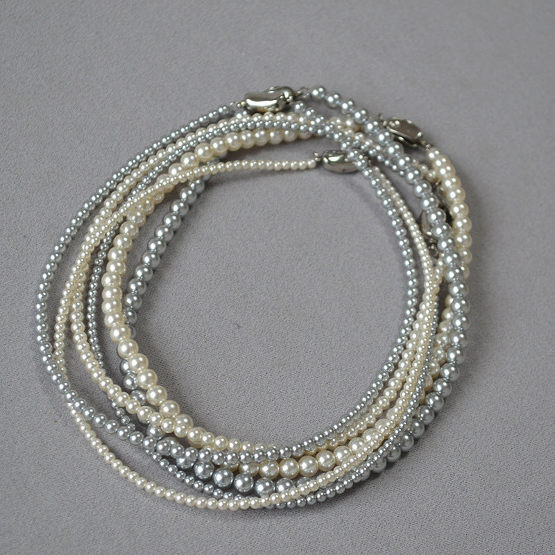 Vintage Handmade Pearl Necklace