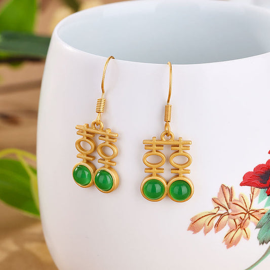 Beautiful Gold Earring with Unique Style