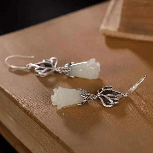 Delicate Artisan Silver Earring