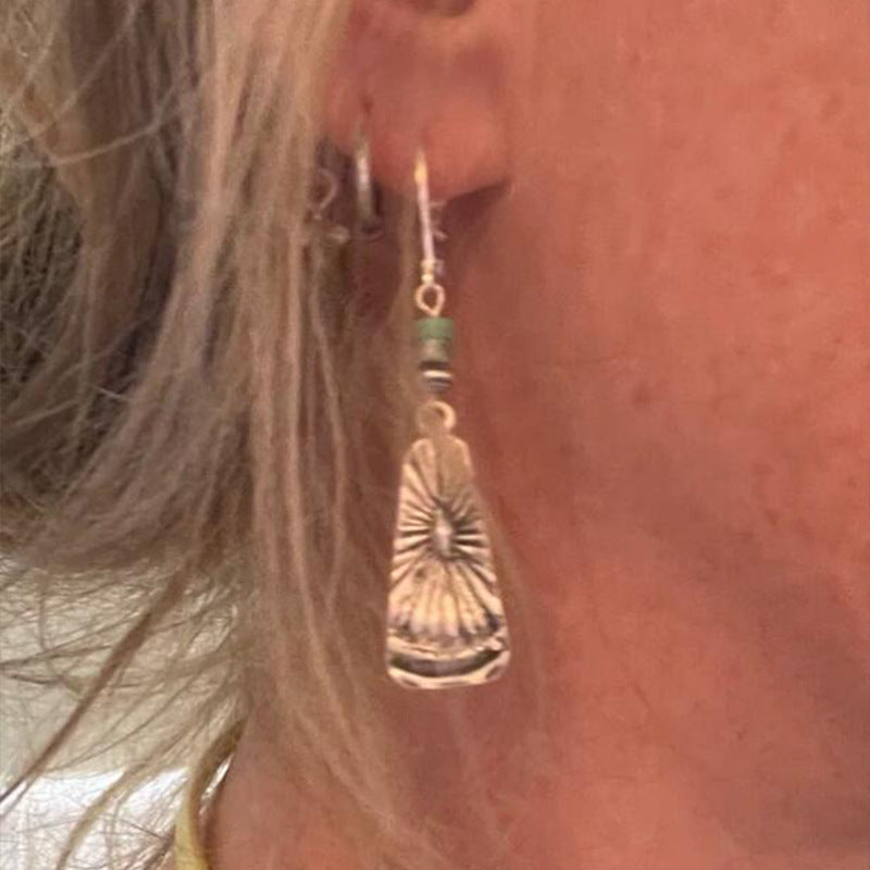 Classic Silver Earring with Timeless Appeal