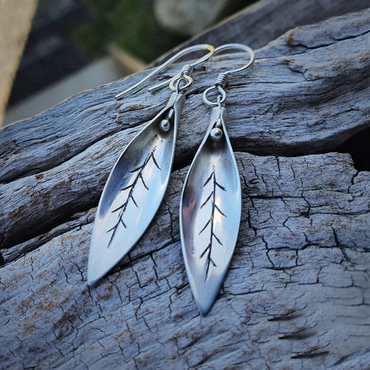 Beautiful Silver Earring with Unique Style