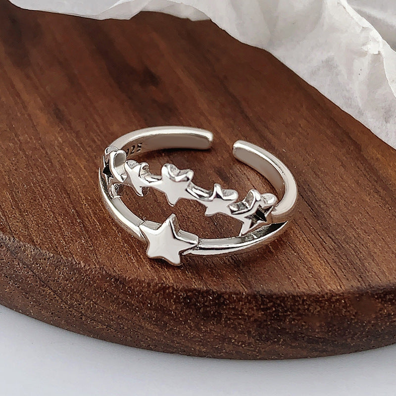 Romantic Silver Ring for Special Moments