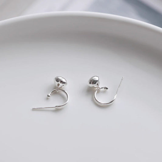 Delicate Artisan Silver Earring