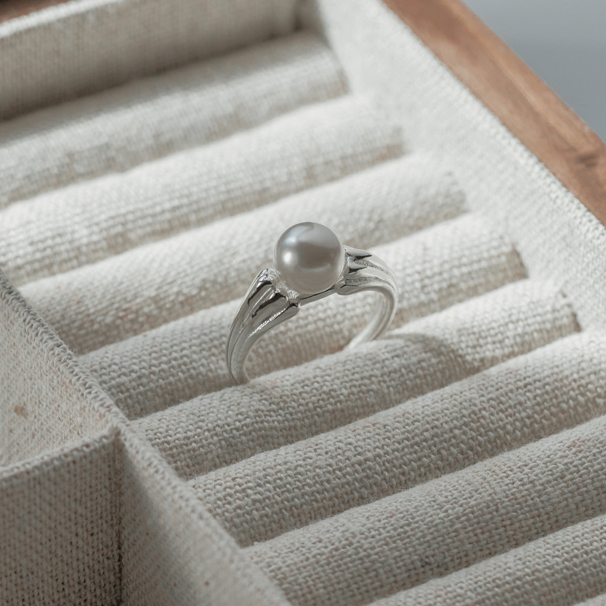Vintage Handmade Pearl Ring