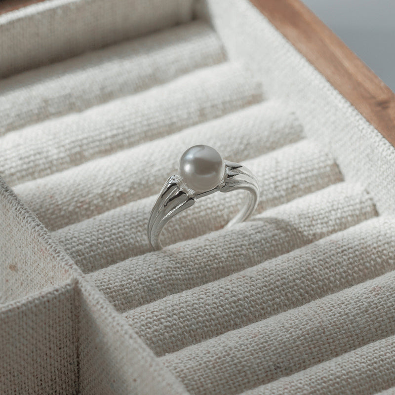 Vintage Handmade Pearl Ring