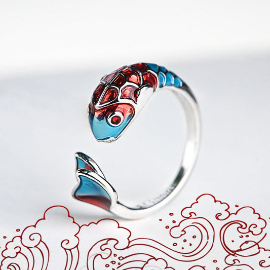 Delicate Artisan Silver Ring