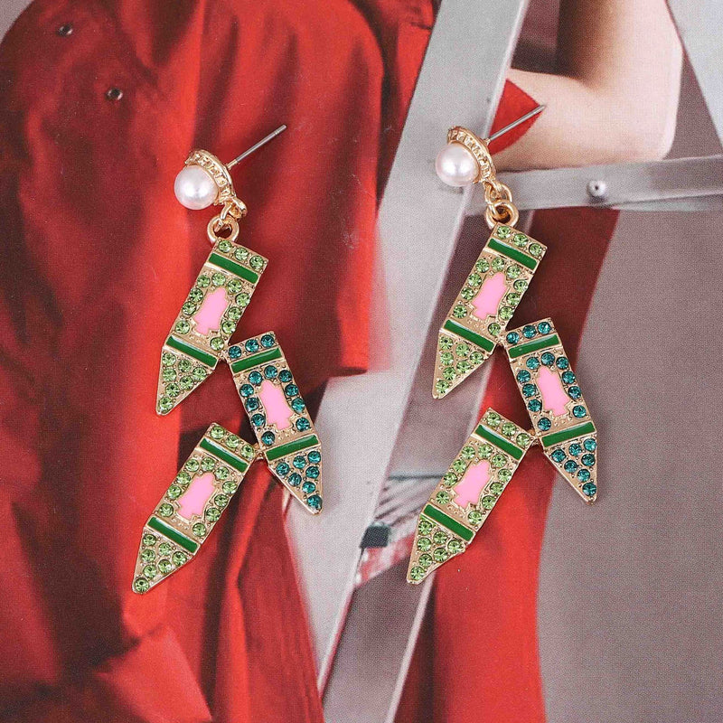 Delicate Artisan Pearl Earring