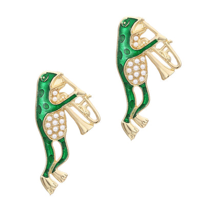 Delicate Artisan Pearl Earring
