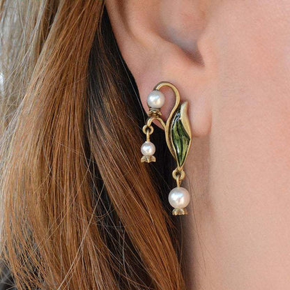 Vintage Handmade Pearl Earring